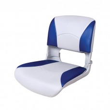 Кресло складное мягкое Deluxe All Weather Seat бело/синее